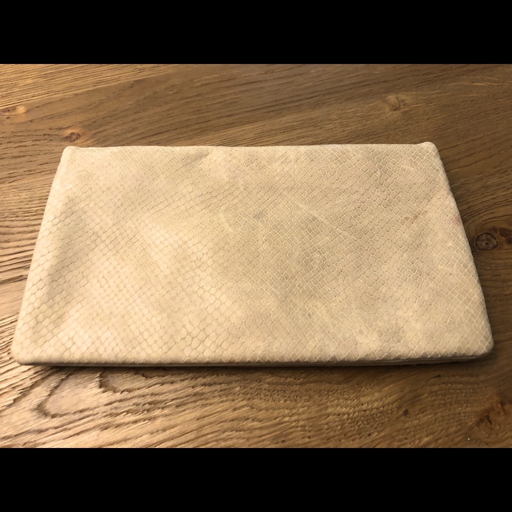 Nude Ann Taylor Clutch